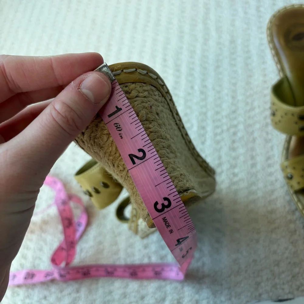 Nuture Wildflower Studded Wedge Sandals Earthy Boho Hippie